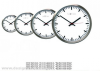 Designové nástěnné hodiny 2520 Nextime Stripe white 26cm (obrázek 1)