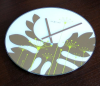 Designové nástěnné hodiny 8088gn Nextime Grass green 43cm (obrázek 1)