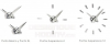 Designové nástěnné hodiny Nomon Puntos Suspensivos 4i 50cm (obrázek 3)