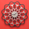 Designové hodiny Diamantini&Domeniconi antracit/aluminium 40cm (obrázek 1)