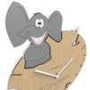 Dětské hodiny CalleaDesign slon 36cm (možnost vlastního jména) (obrázek 2)