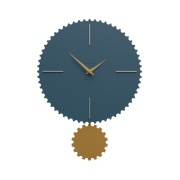 Nástěnné hodiny Designové kyvadlové hodiny 11-013-57 CalleaDesign Riz 54cm