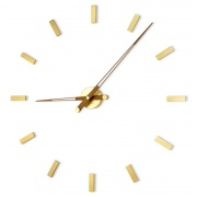 Nalepovací hodiny Designové nástěnné hodiny Nomon Tacon 12N Gold 100cm 