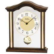 Stolní hodiny Luxusní dřevěné stolní hodiny 1174/1 AMS 23cm
