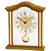 Stolní hodiny Luxusní dřevěné stolní hodiny 1174/4 AMS 23cm