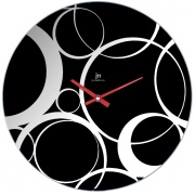 NÁSTĚNNÉ A STOLNÍ HODINY Designové nástěnné hodiny 14882 Lowell 38cm