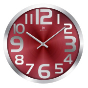 NÁSTĚNNÉ A STOLNÍ HODINY Designové nástěnné hodiny 14972R Lowell 29cm