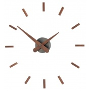 Nalepovací hodiny Designové nástěnné hodiny Nomon Sunset Graphite 50cm