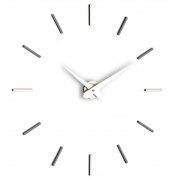 Nalepovací hodiny Designové nástěnné hodiny I200MAT IncantesimoDesign graphite 90-100cm