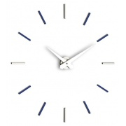 Nalepovací hodiny Designové nástěnné hodiny I200MBL blue IncantesimoDesign 90-100cm