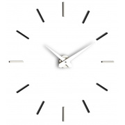 Nalepovací hodiny Designové nástěnné hodiny I200MN black IncantesimoDesign 90-100cm
