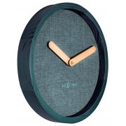Nástěnné hodiny Designové nástěnné hodiny 3155tq Nextime Jeans Calm 30cm