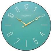 Nástěnné hodiny Designové nástěnné hodiny 3158tq Nextime Trendy Dome 35cm
