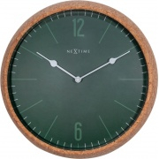 Nástěnné hodiny Designové nástěnné hodiny 3509gn Nextime Cork 30cm