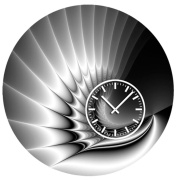 Nástěnné hodiny Designové nástěnné hodiny 5085-0002 DX-time 40cm