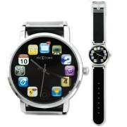 HODINKY Designové hodinky 6010 Nextime Wristpad