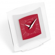 Stolní hodiny Designové stolní hodiny I805VN red IncantesimoDesign 20cm