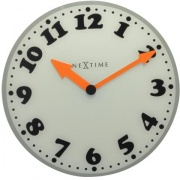Nástěnné hodiny Designové nástěnné hodiny 8152 Nextime Girl 43cm