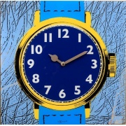 Nástěnné hodiny Designové nástěnné hodiny 8157 Nextime Watch One 43cm