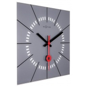 Nástěnné hodiny Designové nástěnné hodiny 8636gs Nextime Stazione 35cm