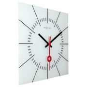 Nástěnné hodiny Designové nástěnné hodiny 8636wi Nextime Stazione 35cm