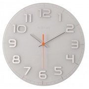 Nástěnné hodiny Designové nástěnné hodiny 8817wi Nextime Classy round 30cm