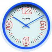 Nástěnné hodiny Nástěnné hodiny Twins 2896 blue 31cm