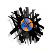 NÁSTĚNNÉ A STOLNÍ HODINY Designové nástěnné hodiny Discoclock 016 Big bang 30cm