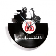 NÁSTĚNNÉ A STOLNÍ HODINY Designové nástěnné hodiny Discoclock 033 Lambretta 30cm
