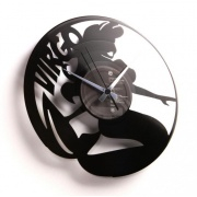 NÁSTĚNNÉ A STOLNÍ HODINY Designové nástěnné hodiny Discoclock Z06 Panna 30cm