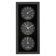 Stolní hodiny Nástěnné-stolní hodiny s teploměrem a vlhkoměrem JA7071N Lowell 26cm