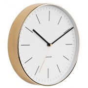 Nástěnné hodiny Designové nástěnné hodiny 5695WH Karlsson 28cm