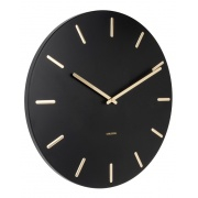 Nástěnné hodiny Designové nástěnné hodiny 5716BK Karlsson 45cm