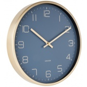 Nástěnné hodiny Designové nástěnné hodiny 5720BL Karlsson 30cm