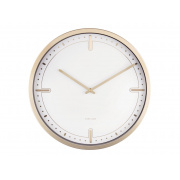 Nástěnné hodiny Designové nástěnné hodiny 5727WH Karlsson 42cm