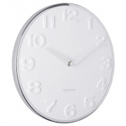 Nástěnné hodiny Designové nástěnné hodiny 5759WH Karlsson 30cm