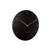 Nástěnné hodiny Designové nástěnné hodiny 5762BK Karlsson 40cm