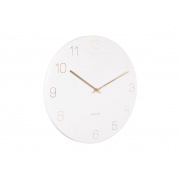Nástěnné hodiny Designové nástěnné hodiny 5762WH Karlsson 40cm