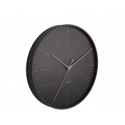 Nástěnné hodiny Designové nástěnné hodiny 5769BK Karlsson 40cm