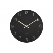 Nástěnné hodiny Designové nástěnné hodiny 5788BK Karlsson 30cm