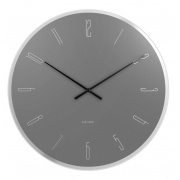 Designové nástěnné hodiny 5800GY Karlsson 40cm