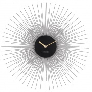 NÁSTĚNNÉ A STOLNÍ HODINY Designové nástěnné hodiny 5818BK Karlsson 60cm