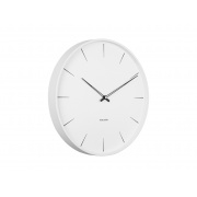 Nástěnné hodiny Designové nástěnné hodiny 5834WH Karlsson 40cm