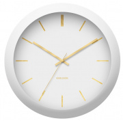 Nástěnné hodiny Designové nástěnné hodiny 5840WH Karlsson 40cm