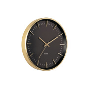 Nástěnné hodiny Designové nástěnné hodiny 5911GD Karlsson 35cm