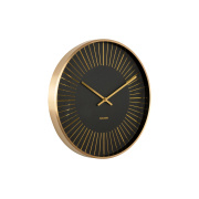 Nástěnné hodiny Designové nástěnné hodiny 5917BK Karlsson 40cm