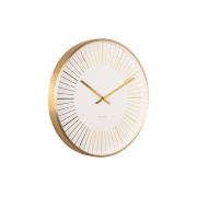 Nástěnné hodiny Designové nástěnné hodiny 5917WH Karlsson 40cm