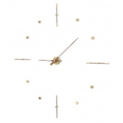 Nalepovací hodiny Designové nástěnné hodiny Nomon Mixto NP Gold 125cm