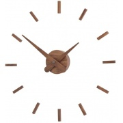 Nalepovací hodiny Designové nástěnné hodiny Nomon Sunset Wood 50cm