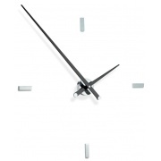 Nalepovací hodiny Designové nástěnné hodiny Nomon Tacon 4L black 100cm